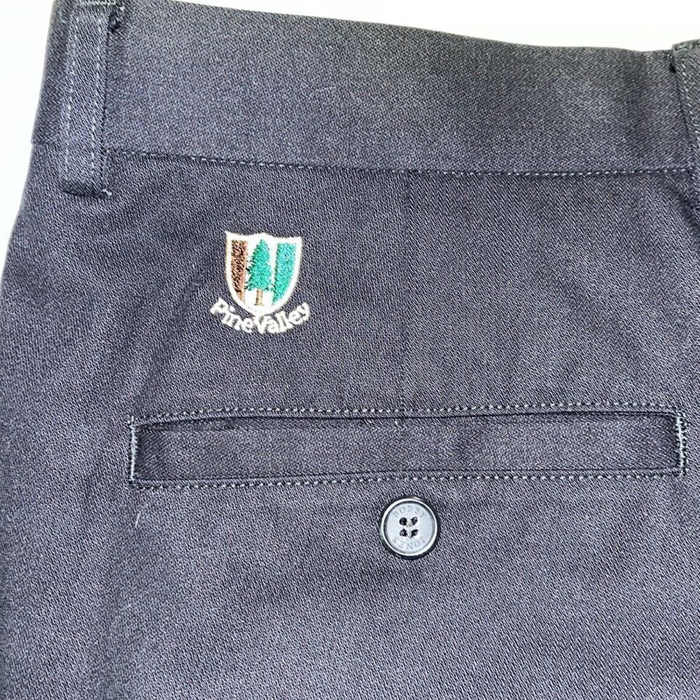 Bobby Jones Black Cotton Pine Valley Golf Club Golfing Shorts 🏌️‍♂️34 waist